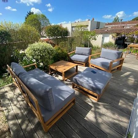 Maison Centre Ville Avec Jardin , Terrasse, Et Garage Velos La Rochelle  Zewnętrze zdjęcie